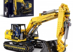 MOULD KING 13112 Technik Auto Motorbagger Excavator Klemmbausteine Spielzeug MOC für 79,99€ inkl. Versand!
