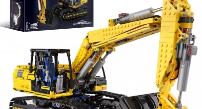 MOULD KING 13112 Technik Auto Motorbagger Excavator Klemmbausteine Spielzeug MOC für 79,99€ inkl. Versand!