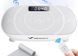 MERACH New Vibrationsplatten Trainingsgerät für Ganzkörpertraining Bluetooth DE für 114,39€ inkl. Versand!