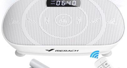 MERACH New Vibrationsplatten Trainingsgerät für Ganzkörpertraining Bluetooth DE für 114,39€ inkl. Versand!