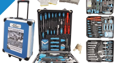 BITUXX 1200-tlg. Werkzeugkoffer/-trolley Werkzeugset mit Ratschenringschlüssel für 69,90€ inkl. Versand!