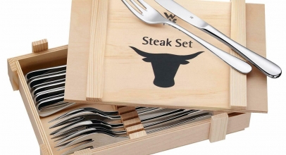 12-teiliges WMF Steakbesteck in Holzkiste für 24,99€ inkl. Versand!