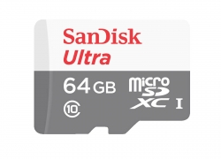SanDisk Ultra 64GB (Class 10) microSDXC mit Adapter für 8€ inkl. Versand