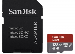 SanDisk Ultra – UHS-I 128 GB + SD™-Adapter für 18,-€ inkl. Versand!