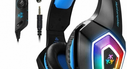 Gaming Headset Kopfhörer mit Mikrofon 3.5mm Stereo RGB für PS4 PC Xbox One für 20,69€ inkl. Versand!