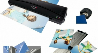 Olympia 4-in-1 Laminiergerät A 230 mit Schneidelineal und Eckenrunder 40 Folien für 25,99€ inkl. Versand!