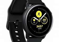 Samsung Galaxy Watch Active R500 schwarz Smartwatch Fitnesstracker für 121,41€ inkl. Versand!