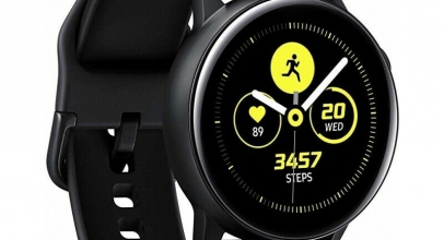 Samsung Galaxy Watch Active R500 schwarz Smartwatch Fitnesstracker für 131,31€ inkl. Versand!