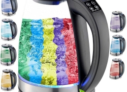 Edelstahl Wasserkocher mit Temperaturwahl 100% BPA FREI 2.200 Watt für 21,48€ inkl. Versand!