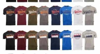 Roberto Barini Herren T-Shirt Kurzarm Rundhals Basic Logo Print für 12,99€ inkl. Versand!