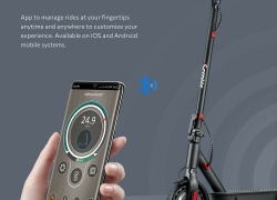 350W Elektroroller 42V Batteriemotor E-Scooter 30km Reichweite Klappbar W/APP DE für 265,89€ zzgl. Versand!