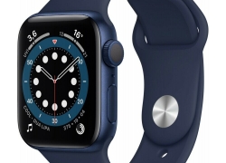 Apple Watch Series 6 Aluminium blau 40mm Smartwatch Fitnesstracker für 369,90€ inkl. Versand!