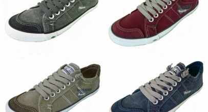 DOCKERS by Gerli Herren Sneaker Washed Canvas Freizeitschuhe für 32,-€ inkl. Versand!
