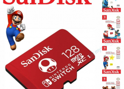 SanDisk Nintendo® Switch™ Micro SD Karte 64GB, 128GB, 256GB, 512GB Speicherkarte ab 13,85€ inkl. Versand!