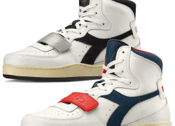 Diadora MI Basket Used Herren Hi Top Sneaker Sportschuhe für 39,99€ inkl. Versand!