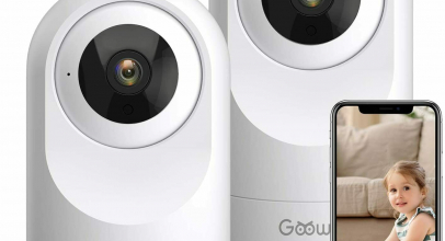 2x Überwachungskamera Home HD 1080P WiFi Wired IP Security Camera Night Vision für 21,05€ inkl. Versand!