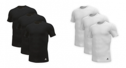 ADIDAS 3er PACK Herren T-Shirt ACTIVE CORE COTTON CREW NECK für 26,90€ inkl. Versand!