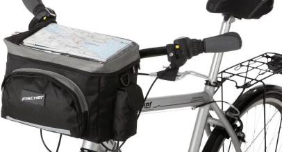 Fischer Lenker-Tasche 8L Fahrrad-Tasche Lenkertasche Bike Case Bikepacking Bag für 11,90€ inkl. Versand!