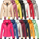 Damen Navahoo Übergangsjacke Steppjacke leichte Jacke mit Kapuze für 31,92€ inkl. Versand!