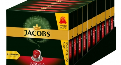 JACOBS Kapseln Lungo 6 Classico 220 Nespresso kompatible Kaffeekapseln für 34,90€ inkl. Versand!