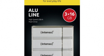 INTENSO 3er Pack, USB-Stick, USB 2.0, 16 GB Alu Line silber für 9,99€ inkl. Versand!