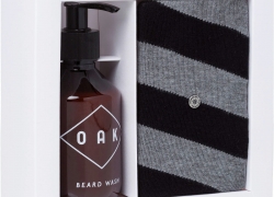 Burlington Set Oak Beard Wash 200ml & Socken Herren Streifen für 14,90€ inkl. Versand