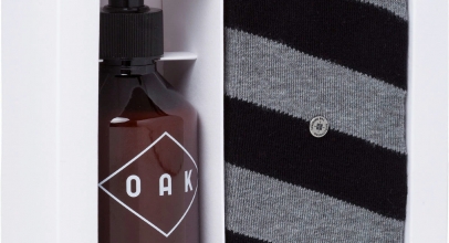 Burlington Set Oak Beard Wash 200ml & Socken Herren Streifen für 14,90€ inkl. Versand