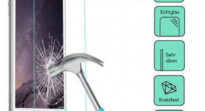 Schutzglas Schutzfolie Displayschutzfolie 9H Panzerfolie klar ab 1,-€ inkl. Versand