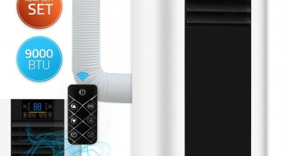 Mobile Klimaanlage EEK A 4in1-Gerät Klimagerät Klima 9000BTU R290 2,6kW für 299,-€ inkl. Versand!