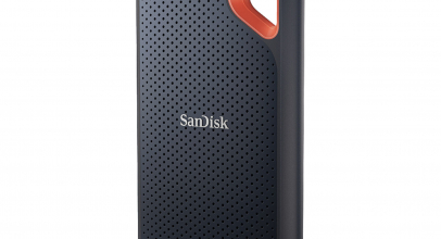 SANDISK Extreme® Portable Festplatte, 4 TB SSD, extern, Grau/Orange für 206,10€ inkl. Versand!