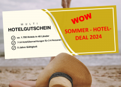 *WOW* 7-14 Nächte / 2-4 Pers., ca 1.700 Hotels bis 5* n. Wahl -90 % für 69,99€ inkl. Versand!
