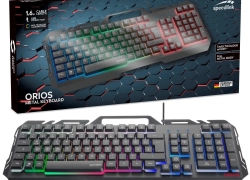 Speedlink USB Gaming Tastatur RGB LED Beleuchtet mit Smartphone-Halterung für 17,01€ inkl. Versand!