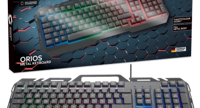 Speedlink USB Gaming Tastatur RGB LED Beleuchtet mit Smartphone-Halterung für 17,01€ inkl. Versand!