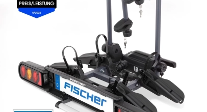 Kupplungs Fahrradträger FISCHER ProlineEvo Heckträger für 2 Fahrräder E-Bikes zum Preis von 256,50€ inkl. Versand!
