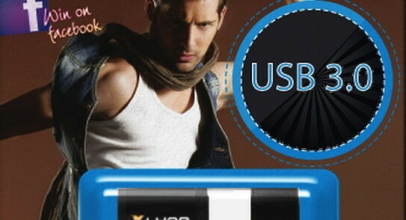 Xlyne USB Stick 64GB Speicherstick WAVE schwarz USB 3.0 für 7,77€ inkl. Versand!