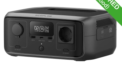 ECOFLOW RIVER 3 Tragbare PowerStation LiFePO4 245Wh 300W für Camping – Refurbished für 134,10€ inkl. Versand!