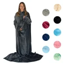 Arne Luend Kuscheldecke mit Ärmeln TV-Decke Wohndecke Ärmeldecke mit Tasche für 11,99€ inkl. Versand!