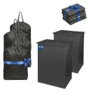 2er Set Pfandflaschen Sammelbehälter 100L Dunkelgrau Flaschensammler Lefeld für 29,99€ inkl. Versand!