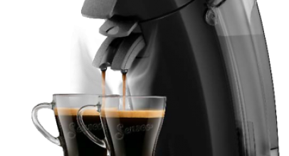 PHILIPS Senseo Original XL HD6555/27 Kaffeepadmaschine 1450W für 54,99€