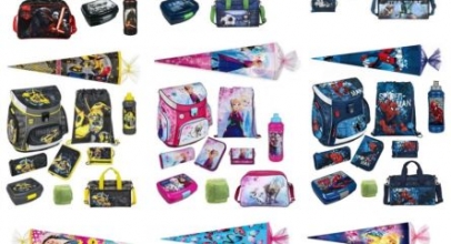 10-tlg. Scooli Mädchen/Jungen Schulranzen Set Schultüte 85cm Sporttasche für 119,95€ inkl. Versand