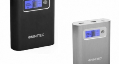NINETEC PowerDrive 13.400 mAh Power Bank mit integriertem USB Speicher für 19,99€ inkl. Versand