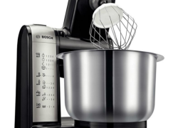 Bosch MUM48A1 Küchenmaschine anthrazit/silber für 85,-€ inkl. Versand!