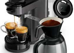 PHILIPS Senseo Switch HD6591/20 Pad und Filterkaffeemaschine 1450 Watt für 69,99€ inkl. Versand!