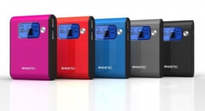 NINETEC NT565 10.000mAh PowerBank mobiler Akku Ladegerät für Smartphone Tablet für 9,79€ inkl. Versand