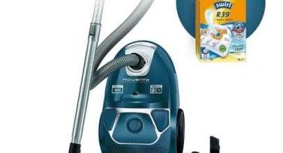 Rowenta RO3950 Staubsauger mit Beutel + 4x Swirl R 39 MicroPor Staubsaugerbeutel für 66,-€ inkl. Versand