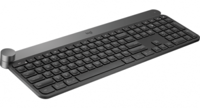 Logitech CRAFT Kabellose Tastatur mit Drehregler zur Funktionsauwahl USB schwarz für 107,91€ inkl. Versand