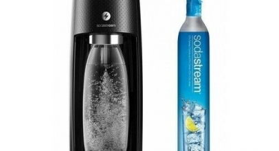 SodaStream Easy One Touch Wassersprudler inkl. 60L CO2-Zylinder und 1L PET-Flasche für 85,49€