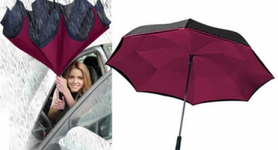 Wonderdry Umbrella Regenschirm mit Umstülptechnik für 8,95€ inkl. Versand!