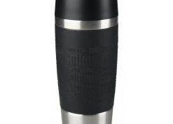 Emsa Travel Mug Thermobecher Edelstahl/Schwarz (0,36 L) für 12,49€