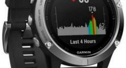 Garmin Fenix 5 Smartwatch silber/schwarz GPS-Multisport-Smartwatch Sportuhr für 279,90€ inkl. Versand!